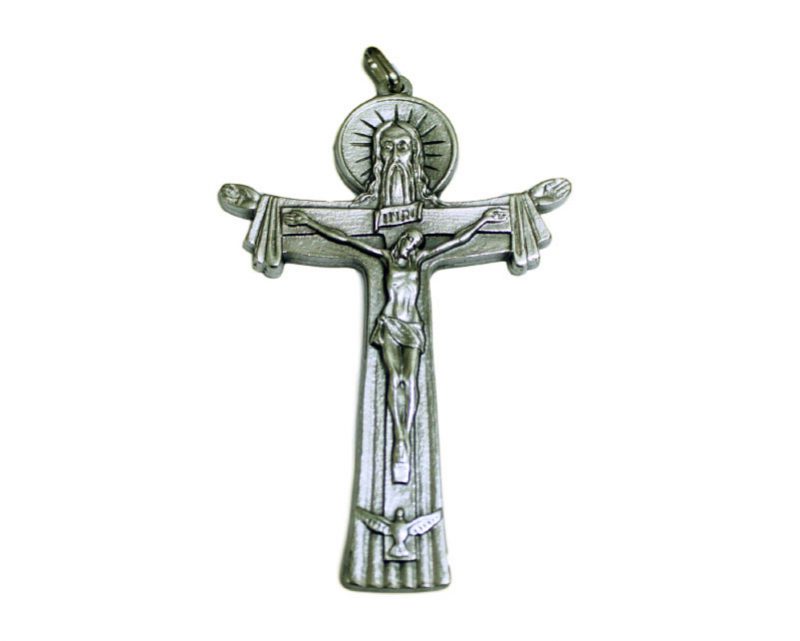 Cruz de la Santísima Trinidad 70mm. Italiana. metal