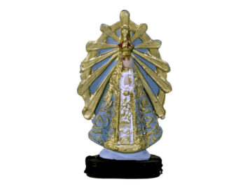 Estatua Virgen de Lujan 9cm PVC