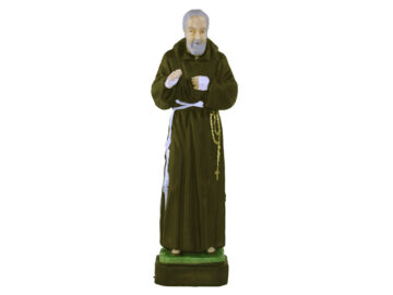 Estatua Padre Pio 15cm PVC