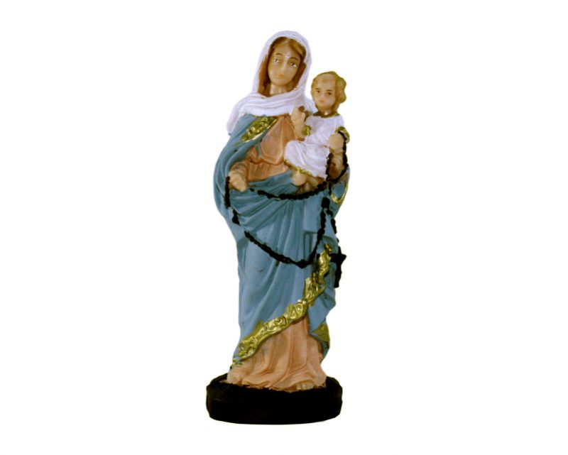 Estatua Rosario de San Nicolás 15cm. PVC