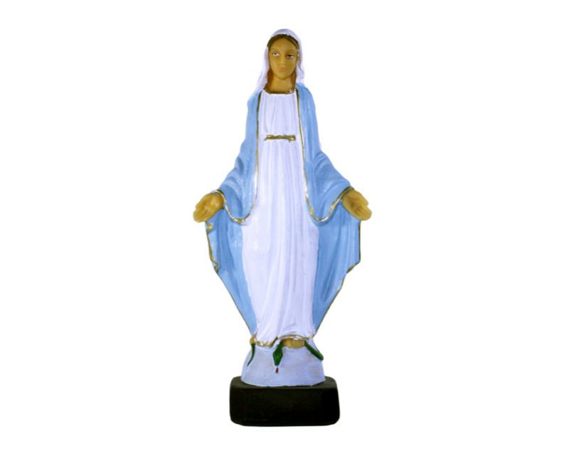 Estatua Virgen Milagrosa 22cm PVC