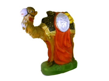Estatua Camello parado 30cm p/pesebre