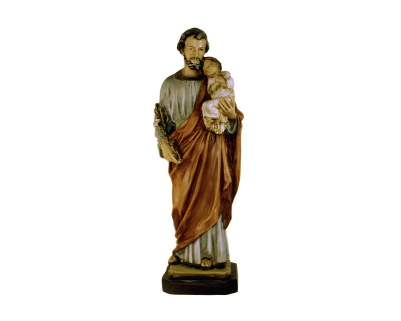 Estatua San José 40cm Resina Oxolite importada