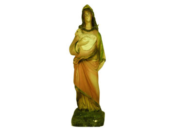 Estatua Santa Inés 20cm