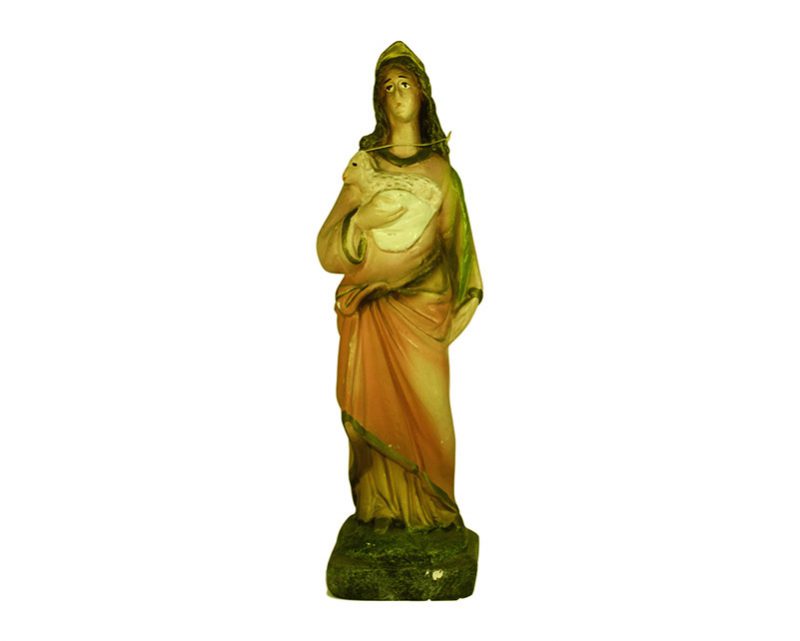 Estatua Santa Inés 20cm
