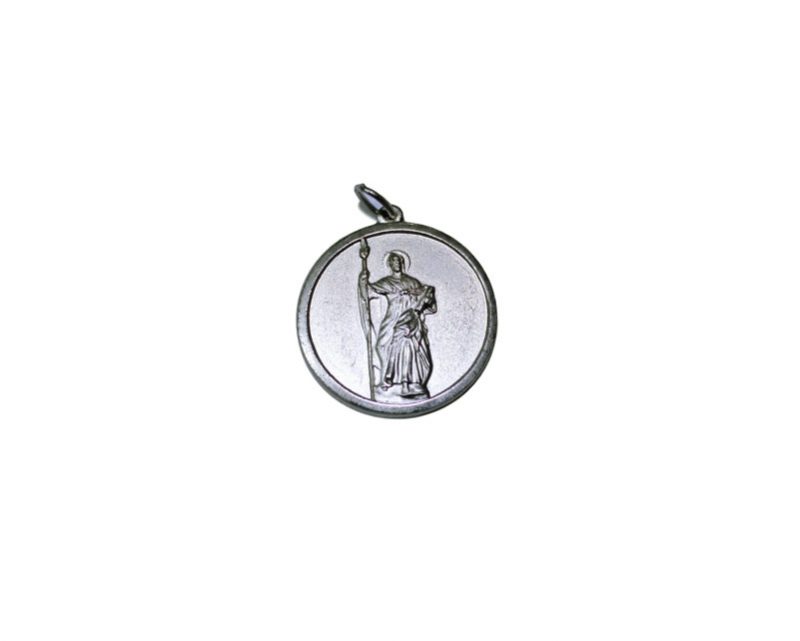 San Judas Tadeo. 18mm Medalla de alpaca