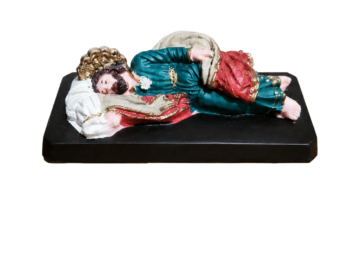Estatua - PVC - San Jose Dormido - 14cm