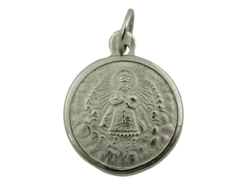 Medalla Alpaca del Niño Jesus de Praga