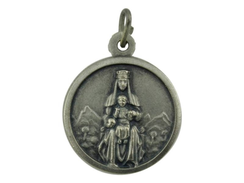 Medalla Alpaca Virgen de Montserrat