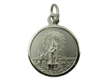 Medalla Alpaca Virgen Del Pilar