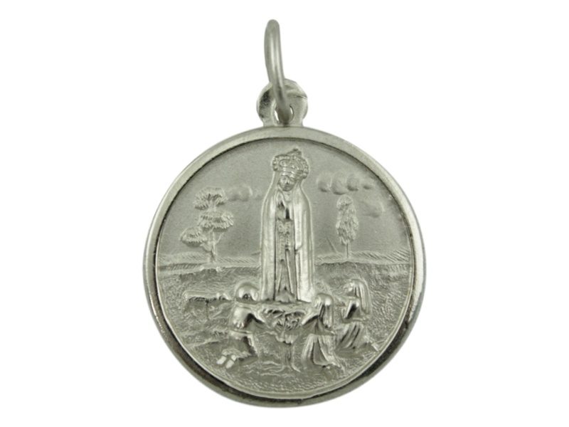 Medalla Alpaca Virgen de Fatima