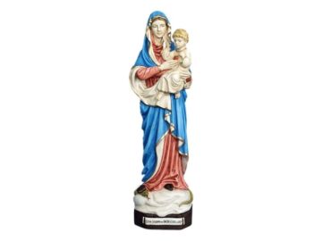 Estatua resina italiana de la Virgen del Sagrado Corazon de Jesus