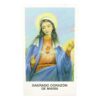 Estampita Sagrado e Inmaculado Corazon de Maria frente