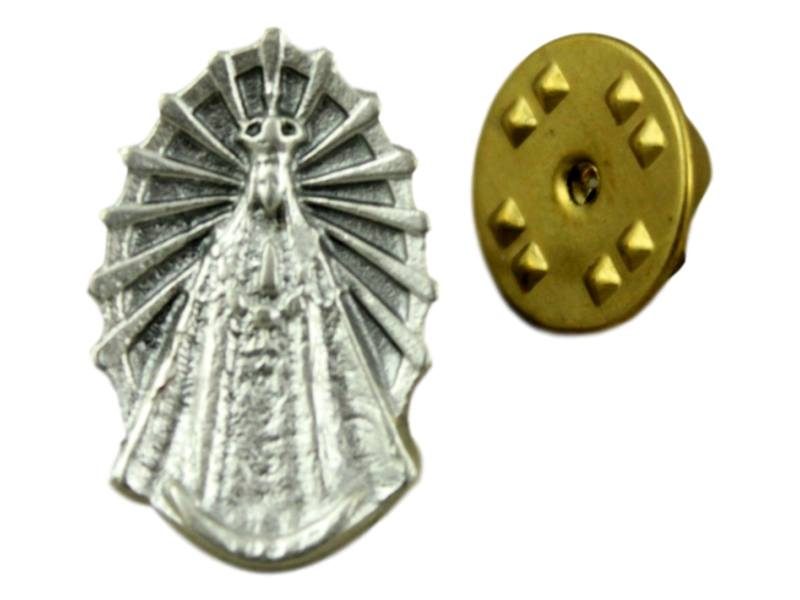 Pin_prendedor_plateado_Virgen_de_Lujan