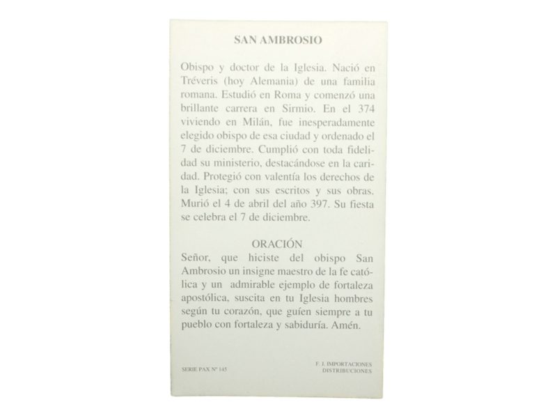 Estampa_santoral_San_Ambrosio_-_oracion