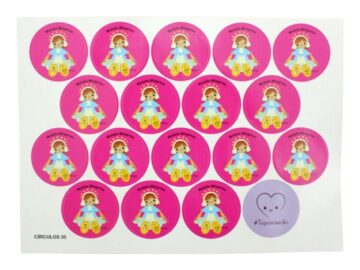 Plancha_18_stickers_Virgen_de_la_Medalla_Milagrosa