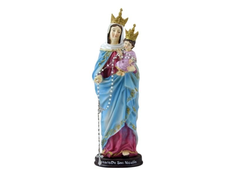 Estatua_Resina_Rosario_de_San_Nicolas_con_rosario_30cm_-_frente