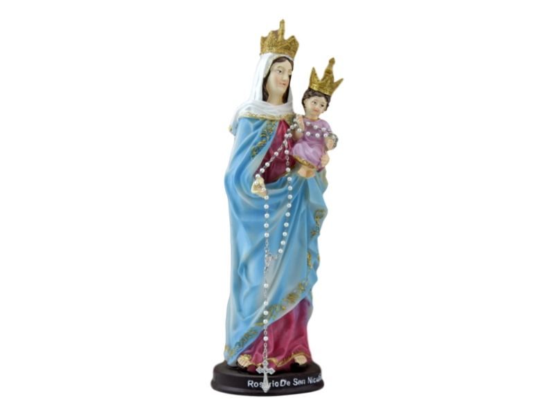 Estatua_Resina_Rosario_de_San_Nicolas_con_rosario_30cm_-_izquierda