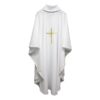 Casulla_con_Estola_Poliester_con_bordado_dorado_Blanca_-_dorso