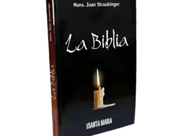 Libro - Biblia - Tapa blanda - Straubinger - 23 x 16