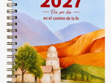 Agenda grande 2027 Tapa Blanda- Pagina por dia - Editorial Santa Maria