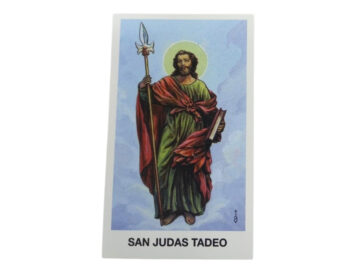 Estampas Santoral - San Judas Tadeo - 10x6cm frente