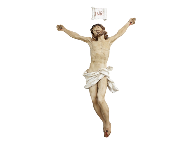 Estatua - Resina Italiana - Cuerpo de Cristo 50cm - completo