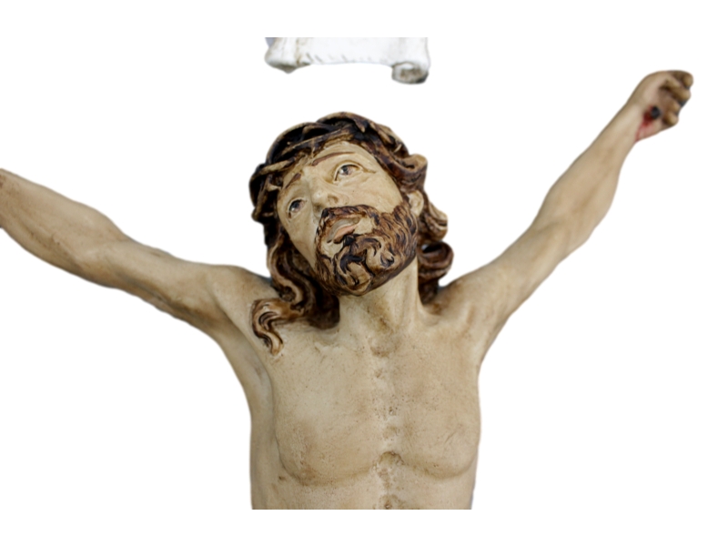 Estatua - Resina Italiana - Cuerpo de Cristo 50cm - zoom