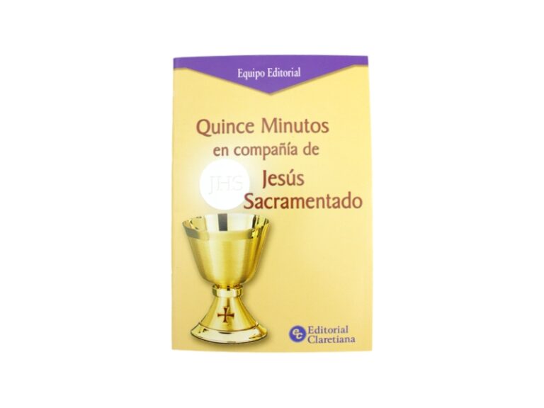 Libro – Ed. Claretiana – Quince Minutos en compañia de Jesus