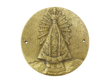 Medallon Bronce Lujan 6cm