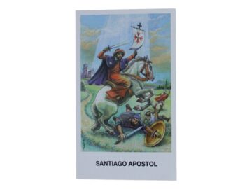 Estampas Santoral - Santiago Apostol - 10x6cm (a)