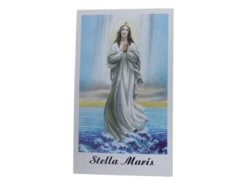 Estampas Santoral - Stella Maris - 10x6cm (a)