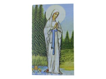 Estampas Santoral - Virgen de los pobres - 10x6cm (f)